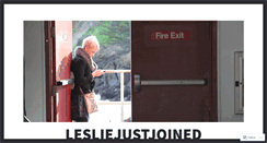 Desktop Screenshot of lesliejustjoined.com